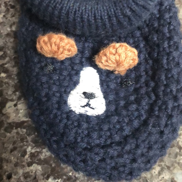 Carter’s knit booties size 0-3 mo. NWOT puppies - Picture 3 of 3